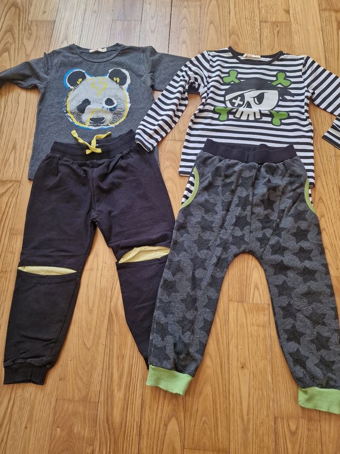 👕 Lot complet vêtements garçon 5 ans – marques IKKS, Levi’s, Adidas, Zara, Gap… 👦 - photo numéro 4