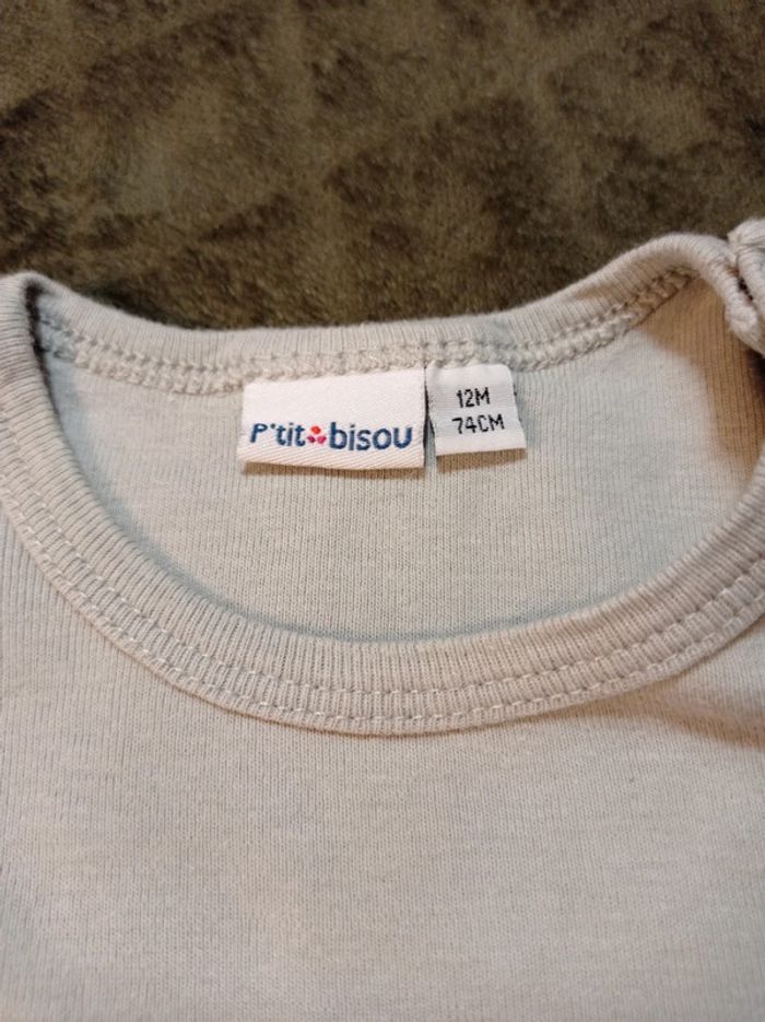 Débardeur gris 12 mois - photo numéro 3