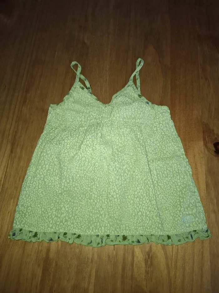 Débardeur tunique en coton léger IKKS 6 ans - photo numéro 2