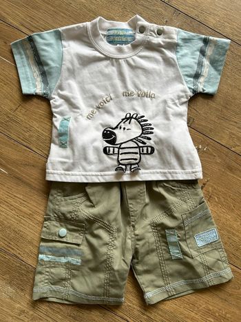 Ensemble bébé garçon été 3 mois