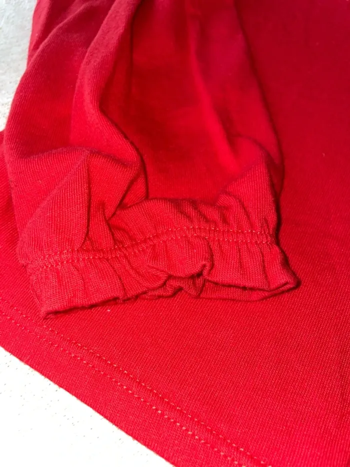 T-shirt col Claudine, dentelle, 10 ans, neuf - photo numéro 4