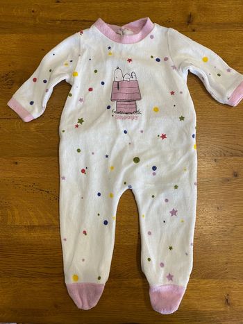 Pyjama Snoopy – 1 mois