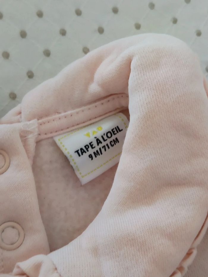 Sweat bebe fille 9 mois tao - photo numéro 2