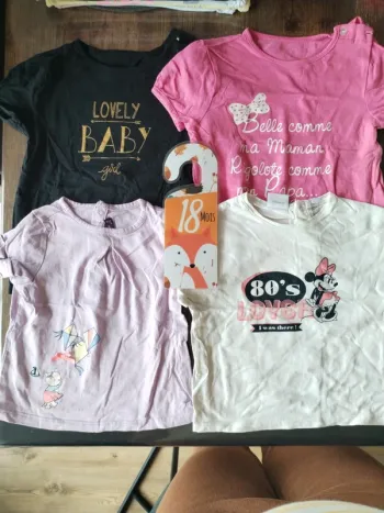 T-shirt manche courte 18mois