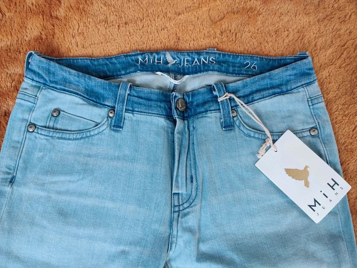 Jean skinny bicolore bleu - MiH Jeans London - the breathless jean - 26 36 S - Neuf - photo numéro 4