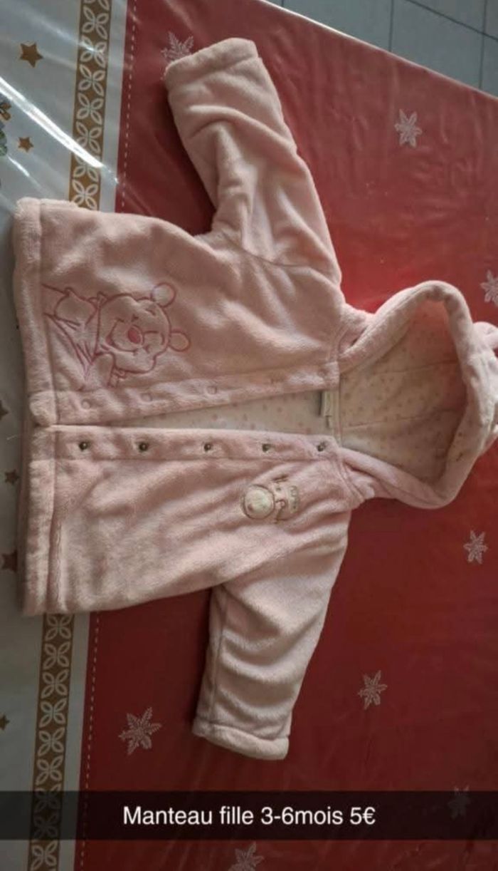 Manteau fille 3-6mois - photo numéro 2