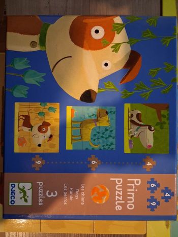 Primo puzzle chien djeco