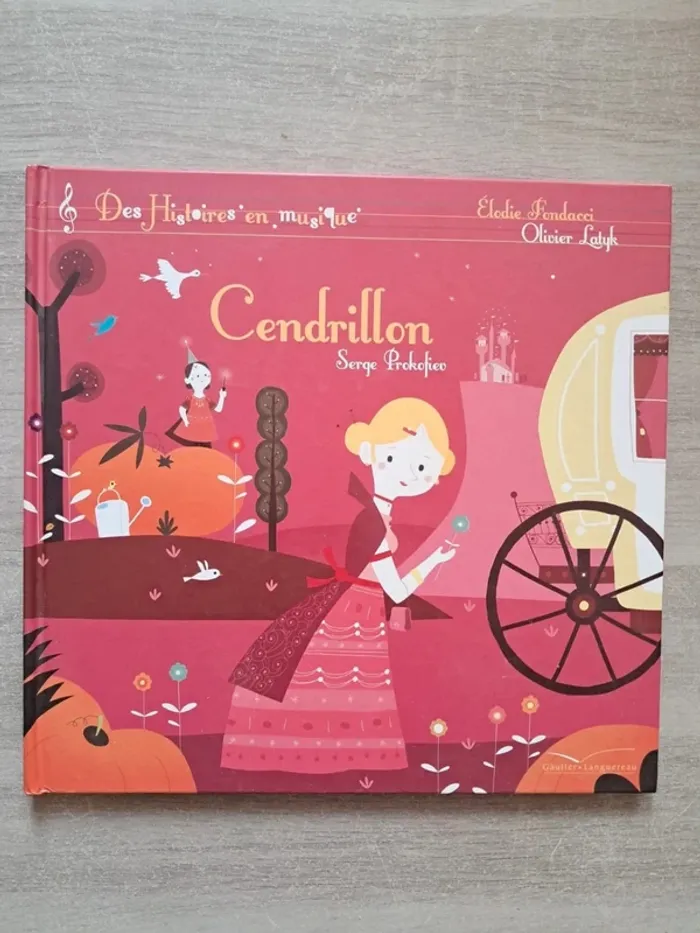 Livre Cendrillon Serge prokofiev