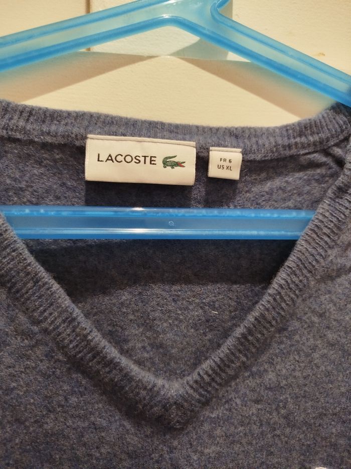 Pull lacoste - photo numéro 2