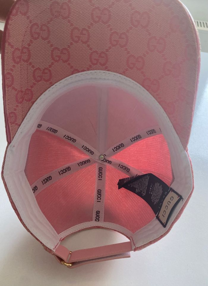 Casquette Gucci Rose - photo numéro 7