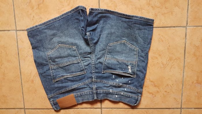 Short troué jeans femme 38 bleu Camaïeu - photo numéro 6