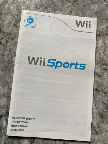 Notice Wii sports
