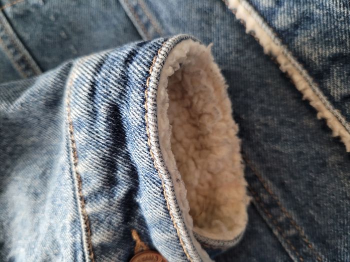 veste en jeans moumoute mango 12ans (7e) - photo numéro 5