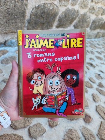 Livre les trésors de j'aime lire - 3 romans entre copains