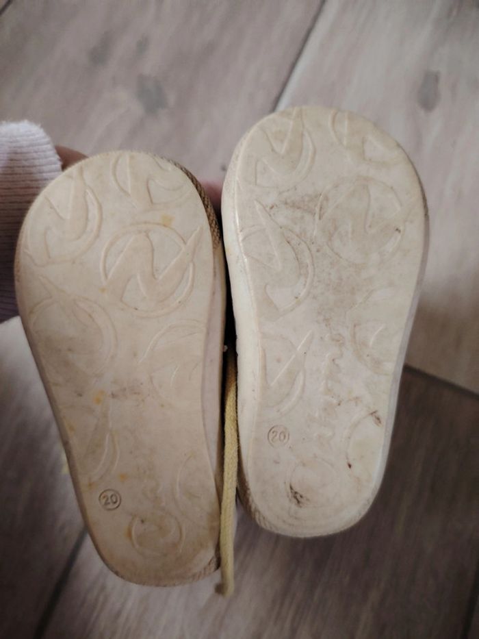 Chaussure bleue naturino type daim - photo numéro 3