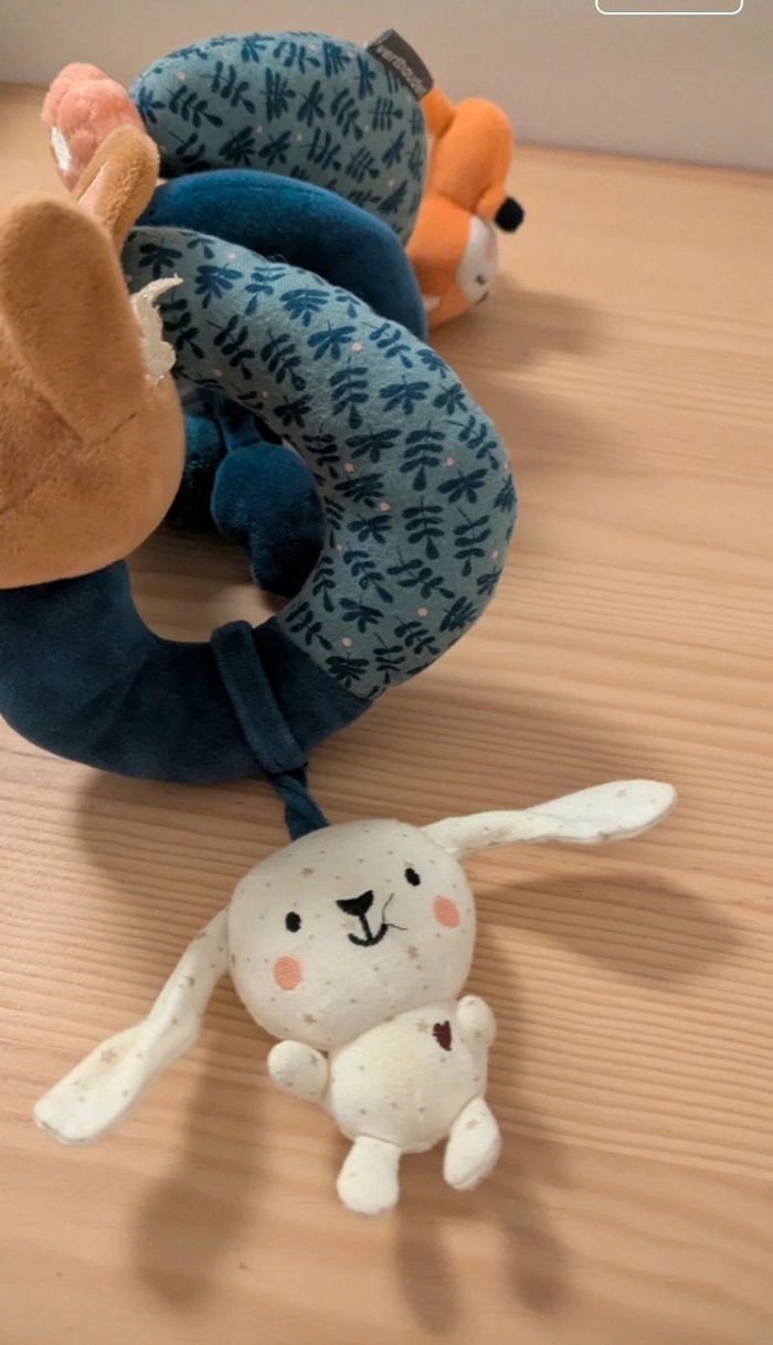 Spirale d'activités peluche forêt enchantée vertbaudet - photo numéro 3