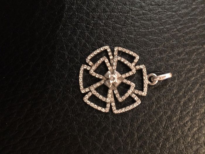Pendentif argent véritable