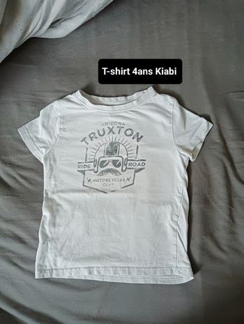 T-shirt 4ans garçon "Motorcycles"