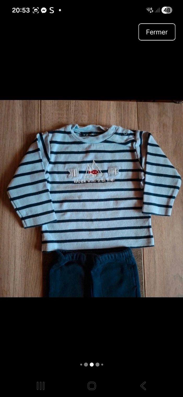 Lot vêtements bébé garçon 3 mois - photo numéro 3