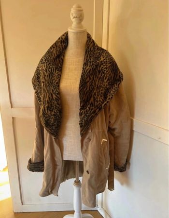 Veste femme chic léopard vintage taille 44 alyaska 94