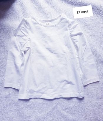 T-shirt H&M 12 mois