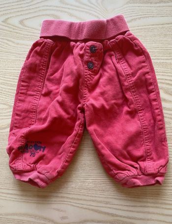 Pantalon velours sucre d’orge 6 mois