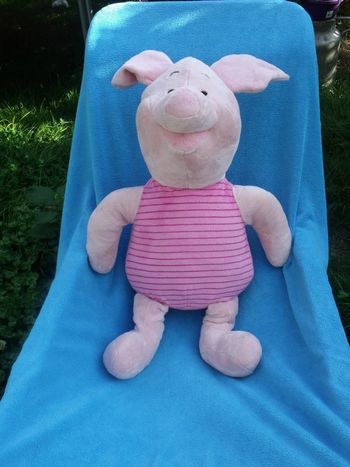 Magnifique Porcinet XXL doux et câlin coussin