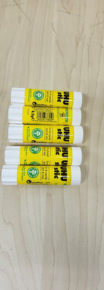 Lot 5 tubes de colle UHU 8.2 g