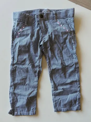 Pantalon léger rayé