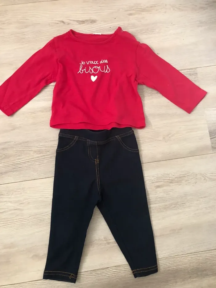 Lot vêtements bébé fille 9-12 mois - photo numéro 3