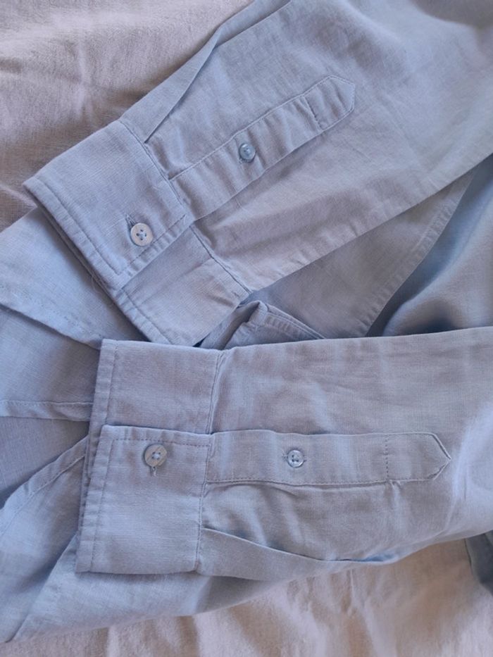Chemise capuche lin Cotton Hublot neuf avec étiquette style migguel - photo numéro 5