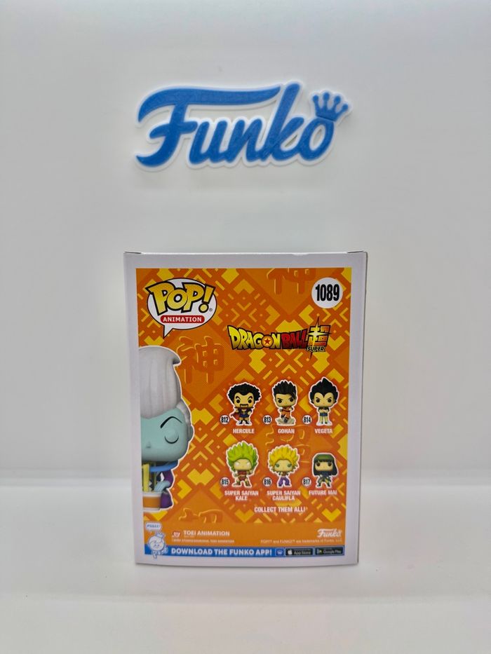 Funko Pop Dragon Ball Whis Eating Noodles 1089 Funimation 2021 🇺🇸 - photo numéro 4