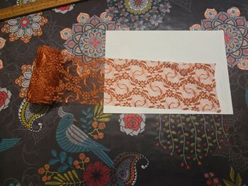 Rouleau de 2,8 m de dentelle