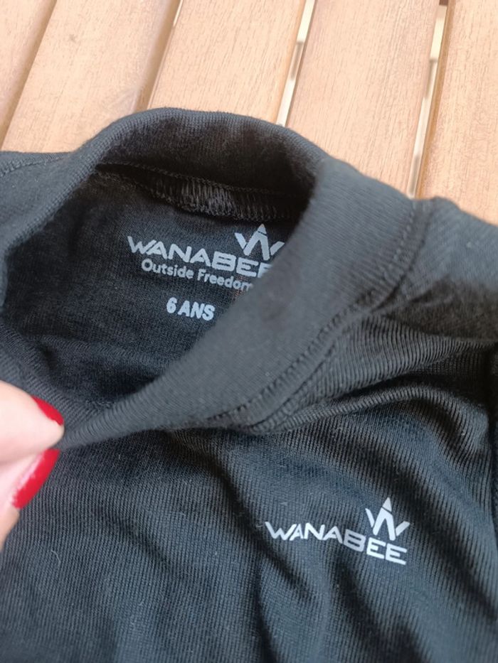 Haut sous vêtement thermique 6 ans - photo numéro 2