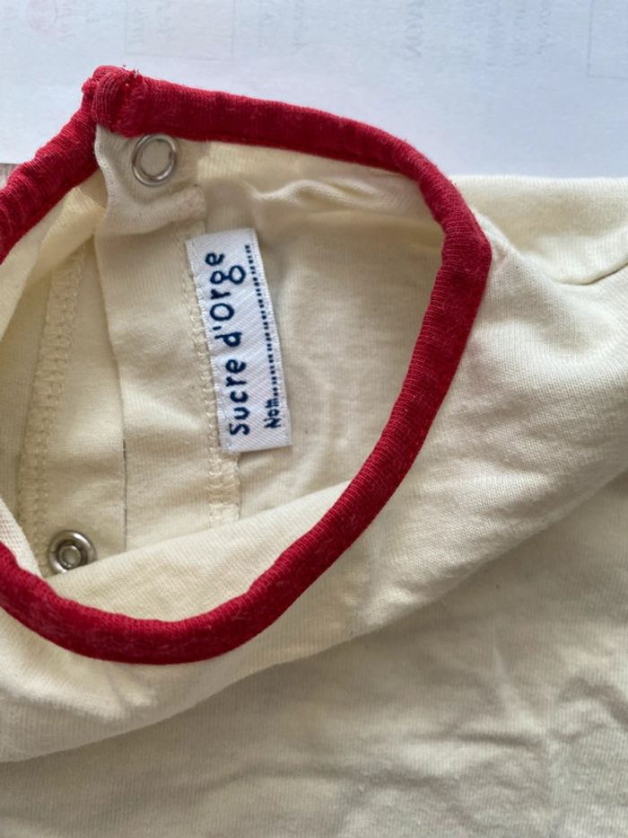 Lot 6 T-shirts manches longues - Disney, Orchestra, Catimini et autres - 6 mois - TBE - photo numéro 3