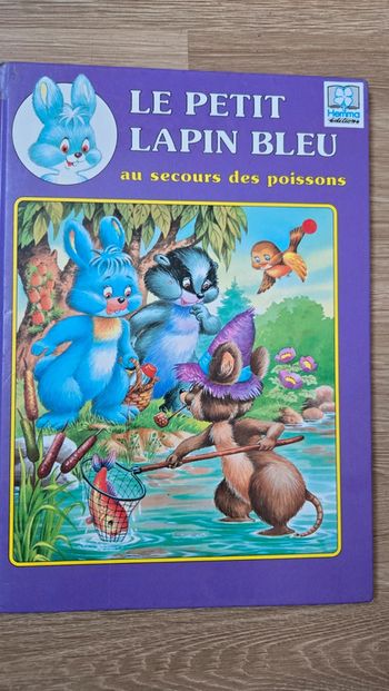 #le petit lapin bleu