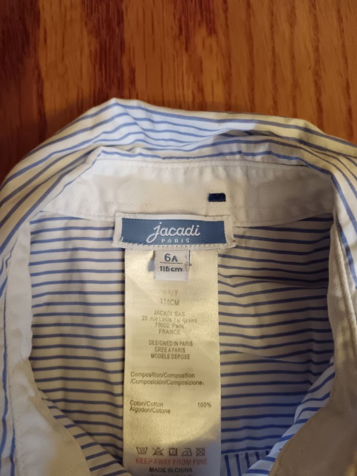 Chemise Jacadi 6 ans - photo numéro 2