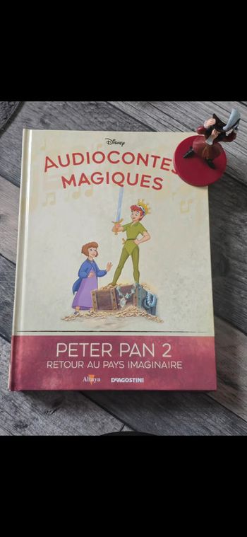 Livre et figurine 68 des  audiocontes Magiques altaya audio conte 68 audio compte disney