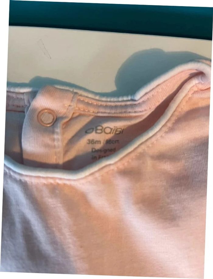 Joli t-shirt manches longues fille 36 mois obaïbi - photo numéro 3