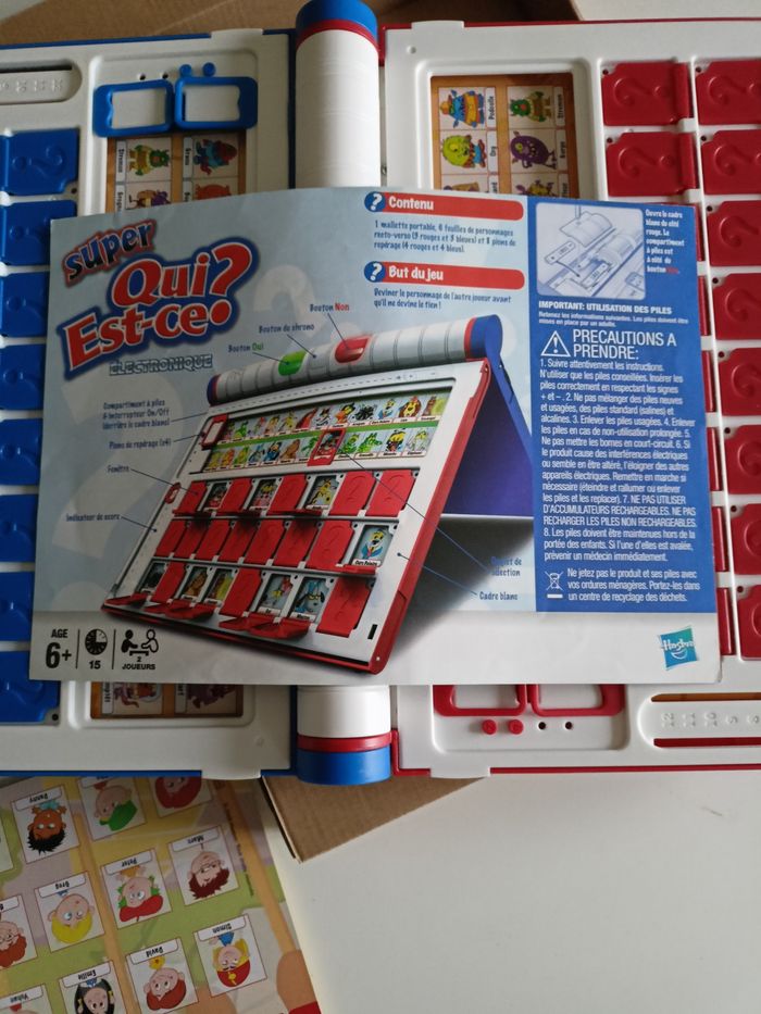 Super qui est ce ? Électronique hasbro fonctionne - photo numéro 4