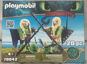 Playmobil - Kranedur et Kognedur en Combinaison de vol - 70042