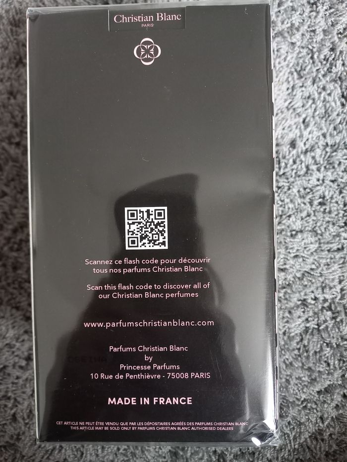 Parfum Christian Blanc (Perle d'amour) neufs 100mL - photo numéro 2