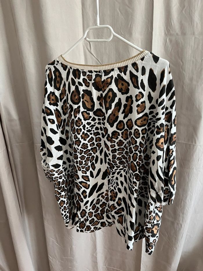 Blouse en lin taille unique - photo numéro 2