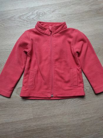 Gilet polaire fille 2 ans