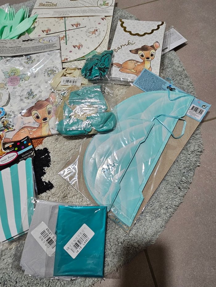 Décoration anniversaire Bambi & Panpan - photo numéro 5