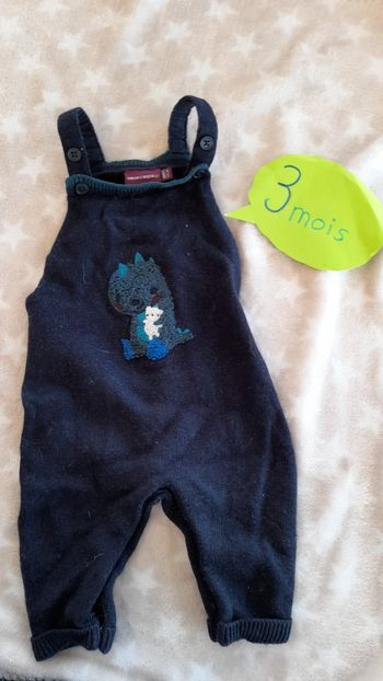 Salopette dinosaures