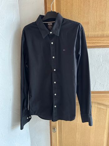 Chemise manches longues noire Tommy Hilfiger - taille L