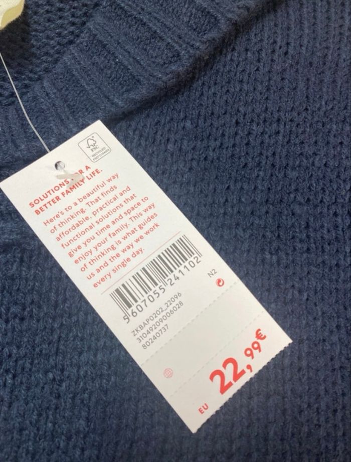 Pull garçon - neuf - Zippy - Taille 7 ans - photo numéro 3