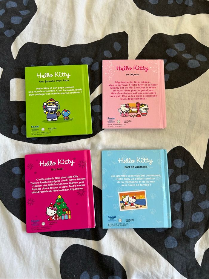 Lot de 4 petits livres hello kitty hachette jeunesse - photo numéro 2