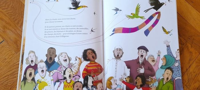 Neuf "La grande chorale du monde" Michael Morpurgo et Emily Gravett - photo numéro 6